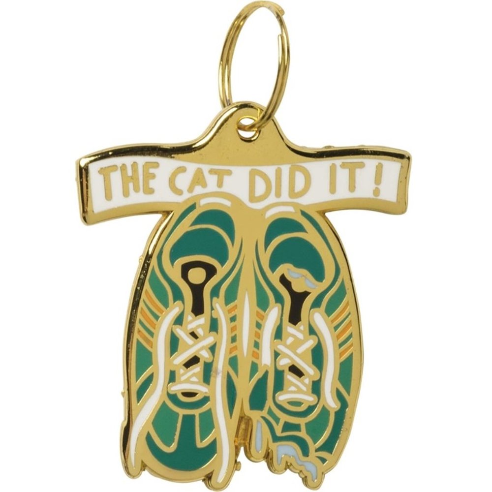 Primitives by Kathy - The Cat Did Collar Charm